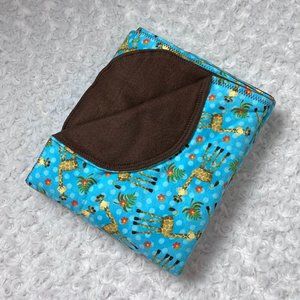 Cute Giraffe Baby Blanket